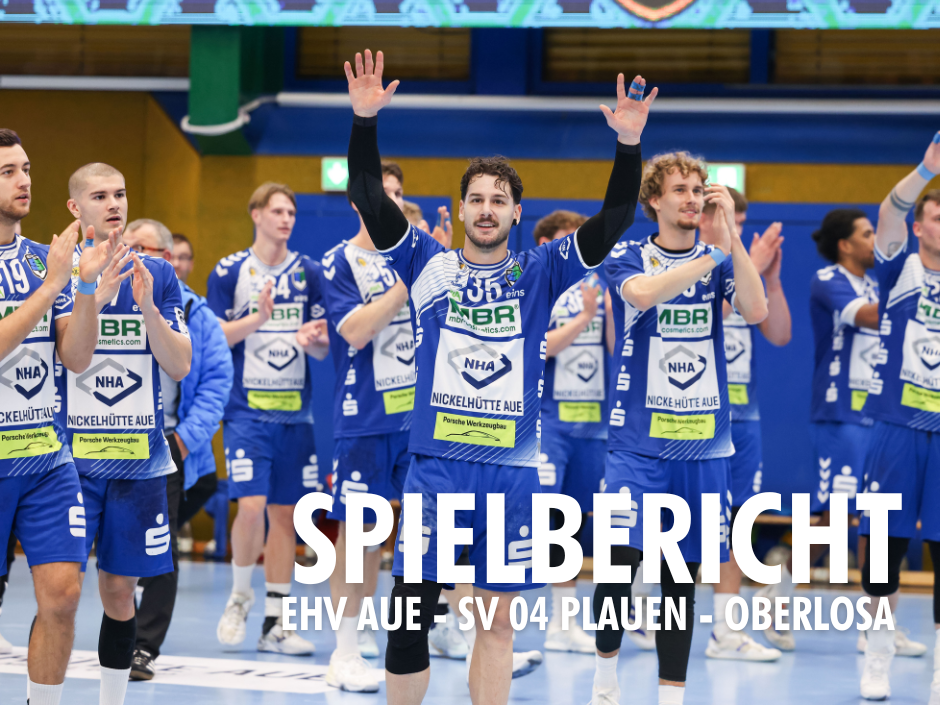 Grandioser Derbysieg vor heimischer Kulisse für den EHV Aue
